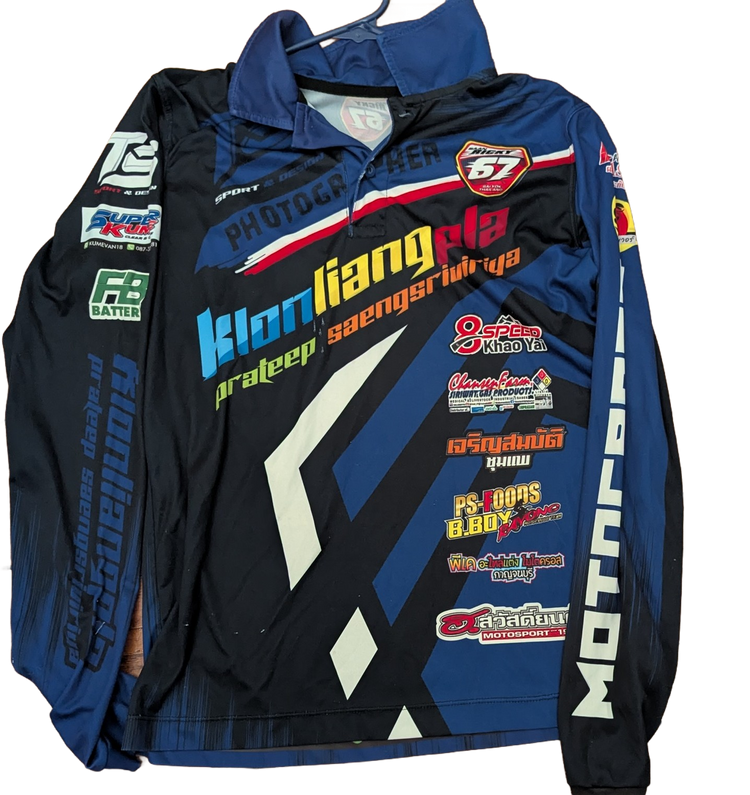 Thai Motocross Racing Jersey – Klon Liang Pla – Hand Selected in Thailand