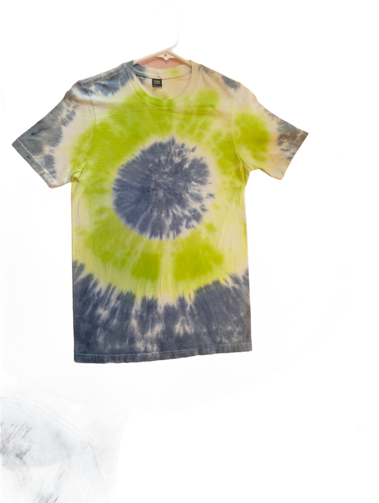 Tie-Dye Starburst Tee - Lavender & Sky Blue